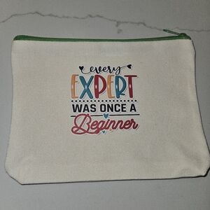 Multi purpose canvas pouch Custom Graphic 5 For $25 Or 1 For $8